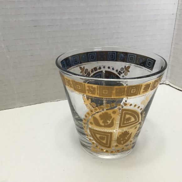 2 Vintage Culver Coronet mid century modern old fashioned tumbler glassware - Picture 4 of 14